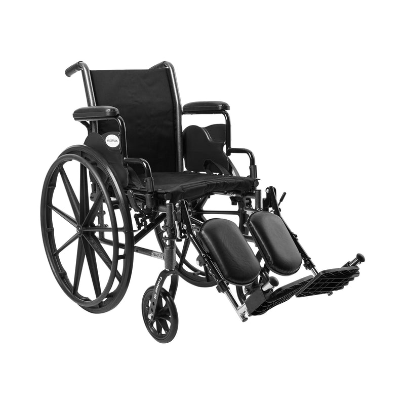 McKesson Lightweight Wheelchair Swing-Away Elevating Legrest, 16 Inch Seat Width -Each McKesson Lightweight Wheelchair Swing-Away Elevating Legrest, 16 Inch Seat Width -Each