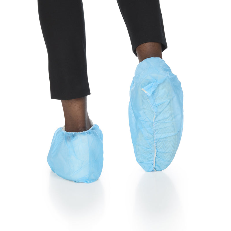 McKesson Shoe Covers, 2X-Large, Nonskid Sole, Blue -Box of 1 McKesson Shoe Covers, 2X-Large, Nonskid Sole, Blue -Box of 1