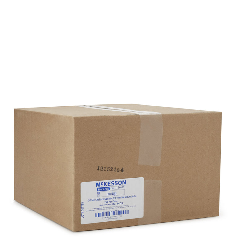 McKesson SAF-T-SEAL Linen Bag, 30-33 ga -Case of 250 McKesson SAF-T-SEAL Linen Bag, 30-33 ga -Case of 250