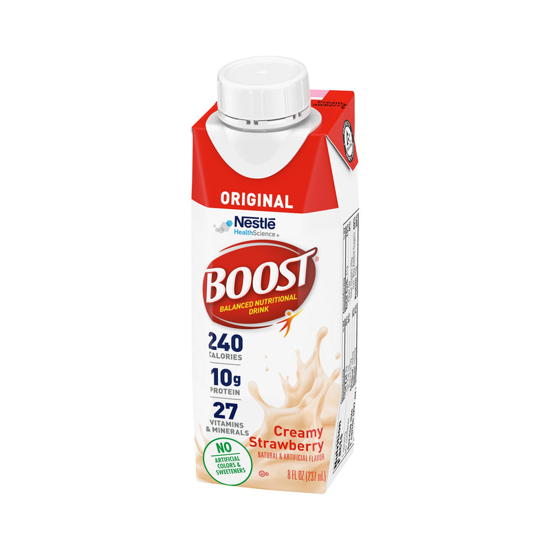 Boost Original Nutritional Drink, Strawberry, 8 oz. Carton -Each Boost Original Nutritional Drink, Strawberry, 8 oz. Carton -Each