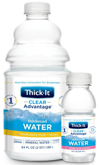 Thick-It Clear Advantage Nectar Consistency Thickened Water, Unflavored, 64 oz. Bottle -Case of 4 Thick-It Clear Advantage Nectar Consistency Thickened Water, Unflavored, 64 oz. Bottle -Case of 4