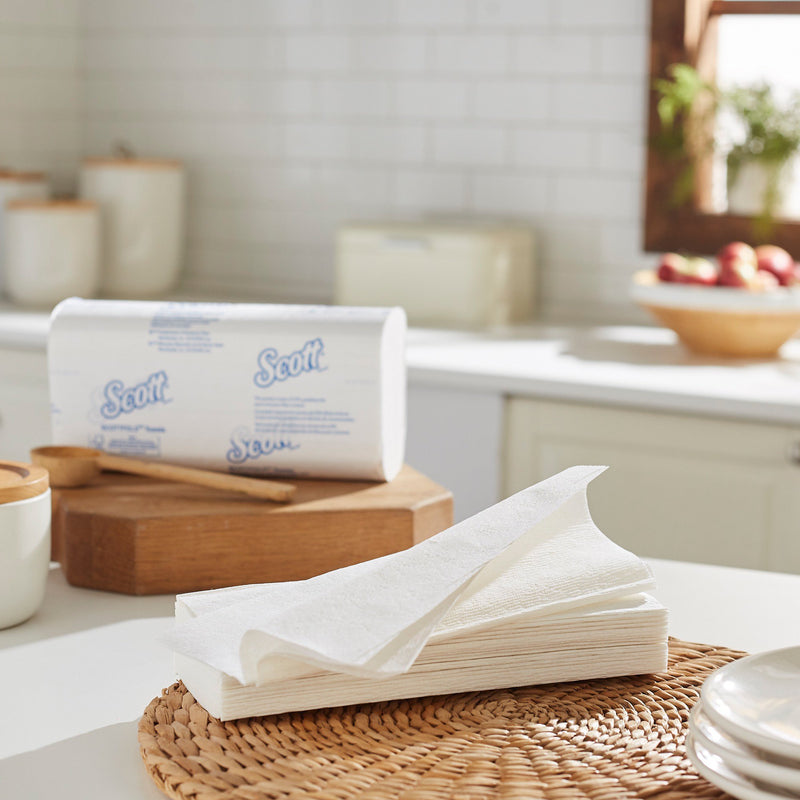 Scott Pro Scottfold Paper Towels Multi-Fold, 9.4 X 12.4 Inch, White -Case of 4375 Scott Pro Scottfold Paper Towels Multi-Fold, 9.4 X 12.4 Inch, White -Case of 4375