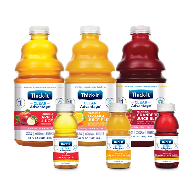 Thick-It Clear Advantage Honey Consistency Thickened Beverage, Orange, 8 oz. Bottle -Case of 24 Thick-It Clear Advantage Honey Consistency Thickened Beverage, Orange, 8 oz. Bottle -Case of 24
