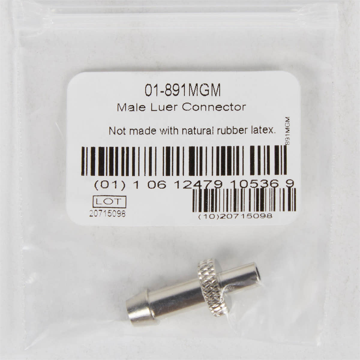 McKesson LUMEON Male Performance Plus Blood Pressure Unit Tube Luer Connector -Each McKesson LUMEON Male Performance Plus Blood Pressure Unit Tube Luer Connector -Each