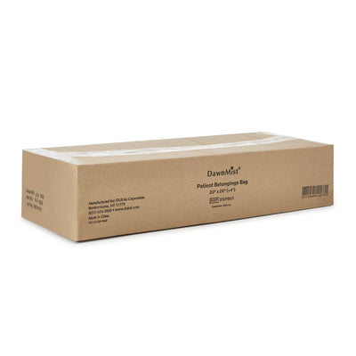 Dukal Patient Belongings Bag, White -Case of 250 Dukal Patient Belongings Bag, White -Case of 250