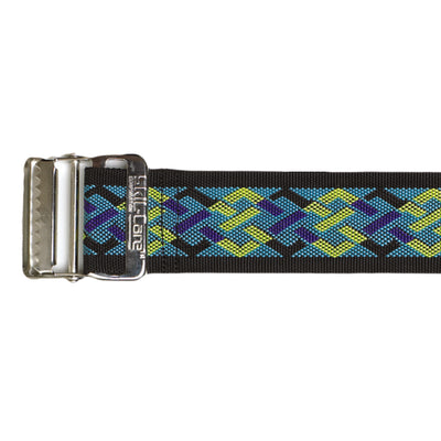 SkiL-Care 60 Inch Nylon Bariatric Gait Belt with Metal Buckle, Geo-Pattern -Each SkiL-Care 60 Inch Nylon Bariatric Gait Belt with Metal Buckle, Geo-Pattern -Each
