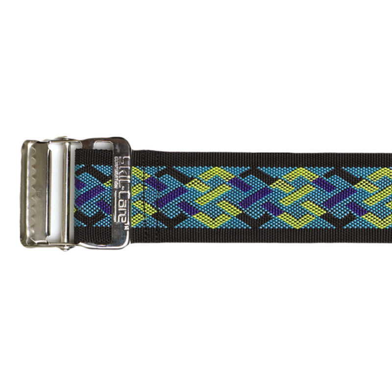 SkiL-Care 60 Inch Nylon Bariatric Gait Belt with Metal Buckle, Geo-Pattern -Each SkiL-Care 60 Inch Nylon Bariatric Gait Belt with Metal Buckle, Geo-Pattern -Each