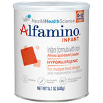 Alfamino Powder Amino Acid Based Infant Formula with Iron, 14.1 oz. Can -Case of 6