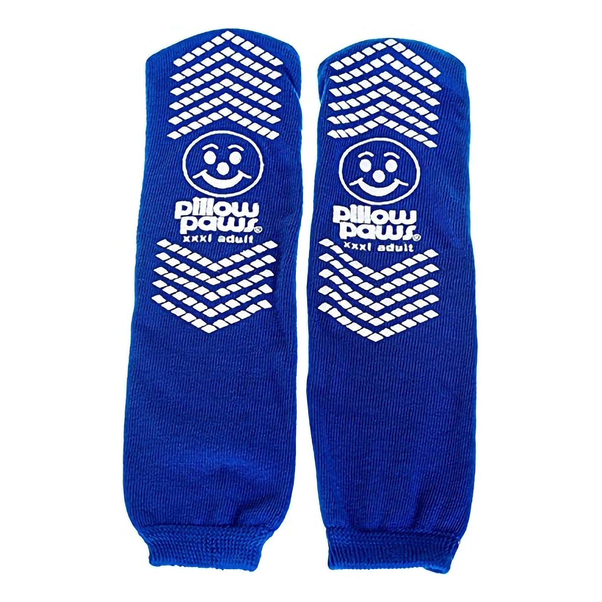 Pillow Paws Ankle High Double Imprint Terries Slipper Socks, 3X-Large -Case of 48 Pillow Paws Ankle High Double Imprint Terries Slipper Socks, 3X-Large -Case of 48