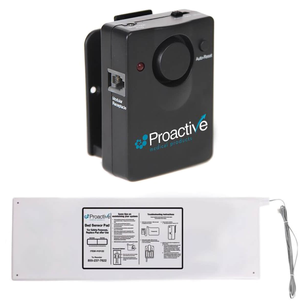 Proactive Medical Product LLC Patient Alarm System and Sensor Pad 10 X 30 Inch -Each Proactive Medical Product LLC Patient Alarm System and Sensor Pad 10 X 30 Inch -Each