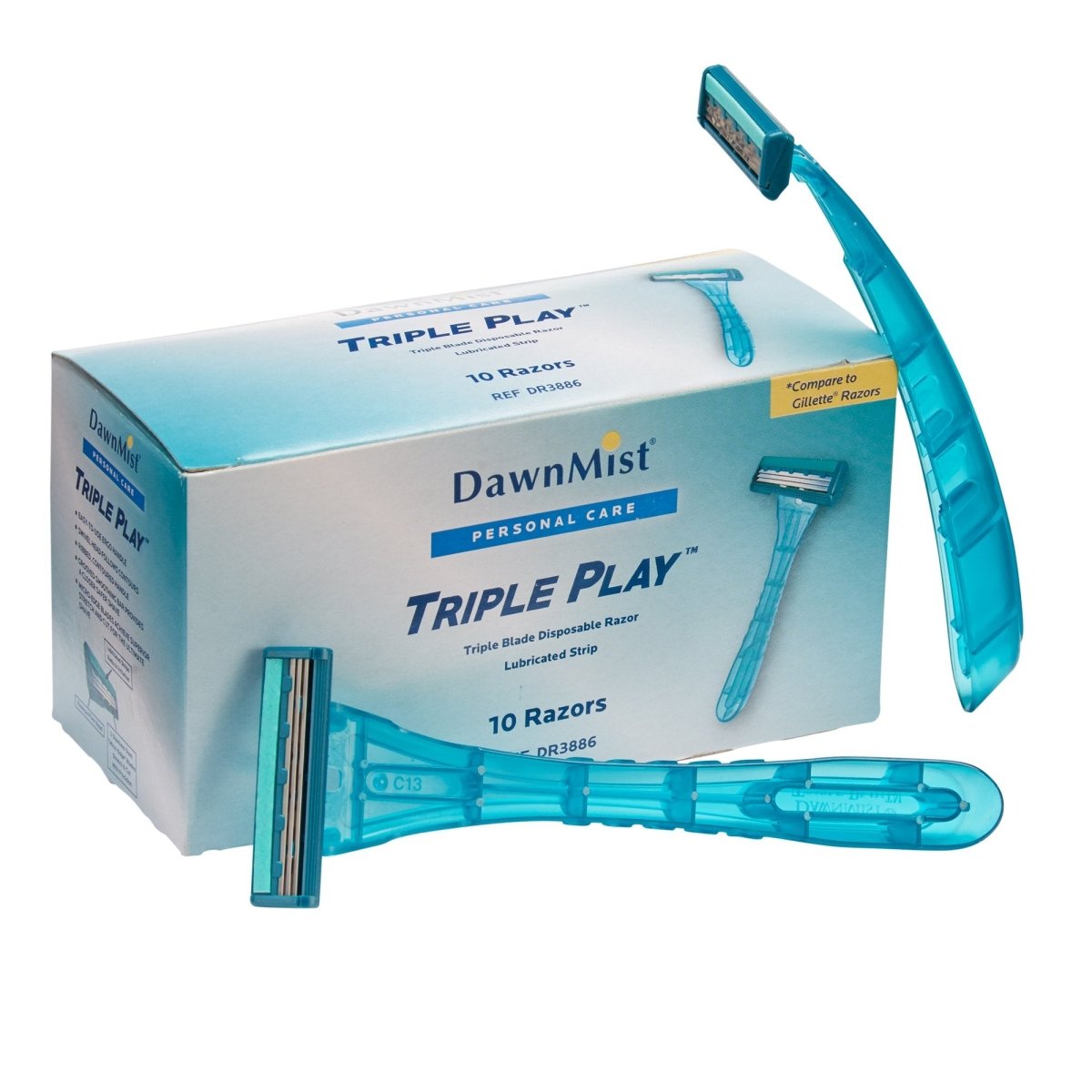 Dawn Mist Triple Play Facial Razor - 514816_BX - 1 Dawn Mist Triple Play Facial Razor - 514816_BX - 1