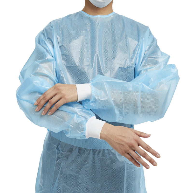 McKesson Full Back Chemotherapy Procedure Gown, Medium -Bag of 10 McKesson Full Back Chemotherapy Procedure Gown, Medium -Bag of 10