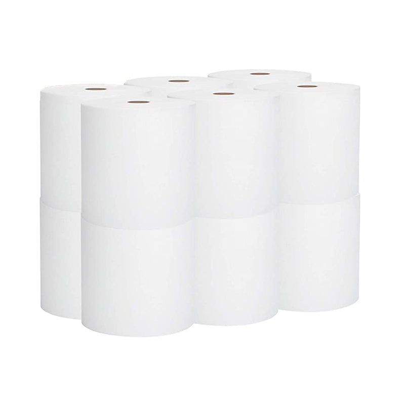 Scott Hardwound Continuous Roll Paper Towels, White, 8" -Case of 12 Scott Hardwound Continuous Roll Paper Towels, White, 8" -Case of 12