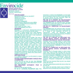 Envirocide Surface Disinfectant Cleaner -Case of 12 Envirocide Surface Disinfectant Cleaner -Case of 12
