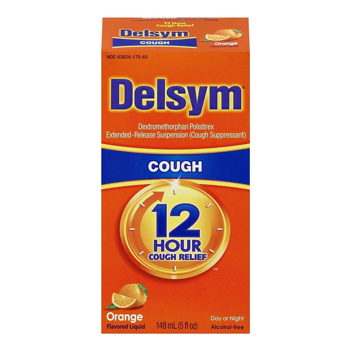 Delsym Dextromethorphan Cold And Cough Relief - 765751_EA - 1 Delsym Dextromethorphan Cold And Cough Relief - 765751_EA - 1