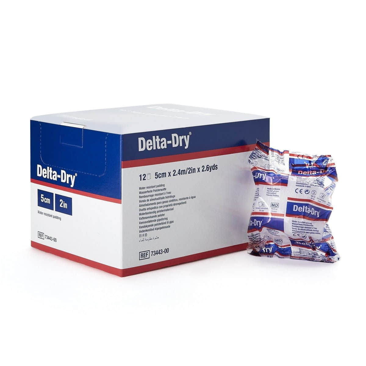 Delta Dry White Synthetic Water Resistant Cast Padding - 587452_EA - 1 Delta Dry White Synthetic Water Resistant Cast Padding - 587452_EA - 1