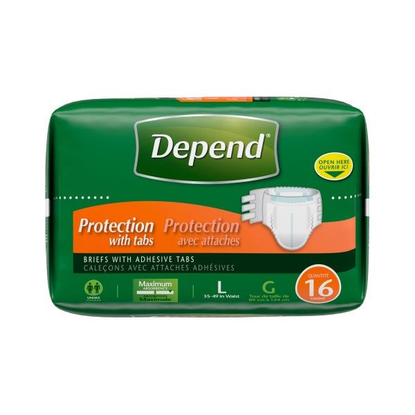 Depend Briefs with Tabs - 812269_PK - 5 Depend Briefs with Tabs - 812269_PK - 5