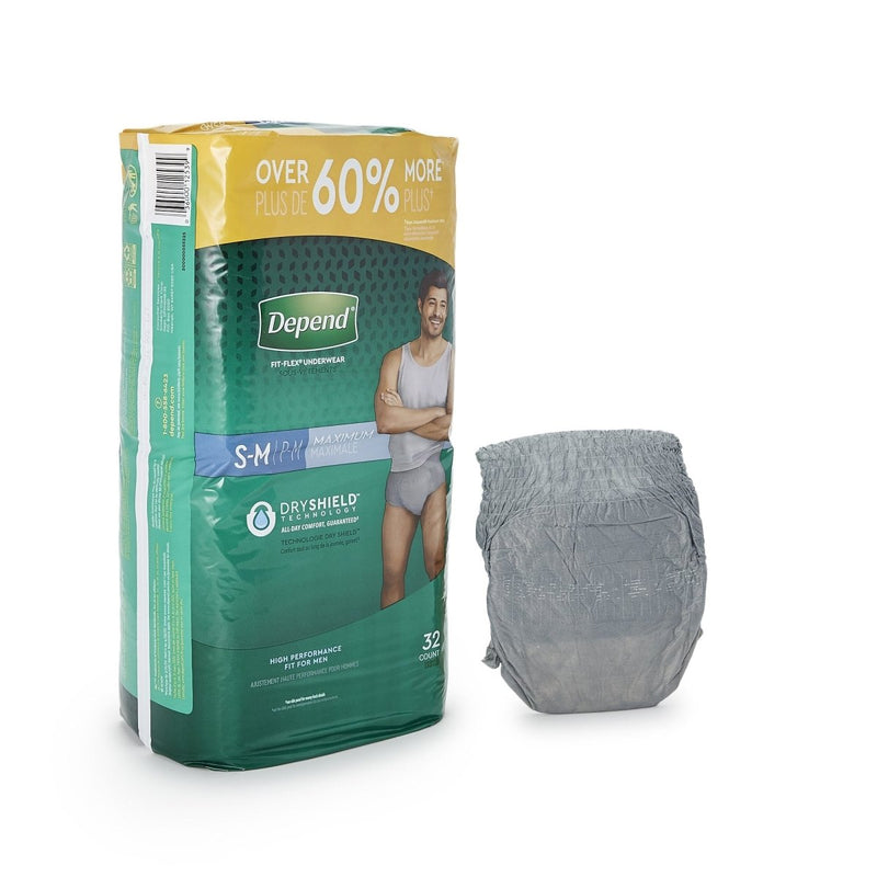 Depend Fit Flex Absorbent Underwear For Men - 1184202_CS - 4 Depend Fit Flex Absorbent Underwear For Men - 1184202_CS - 4