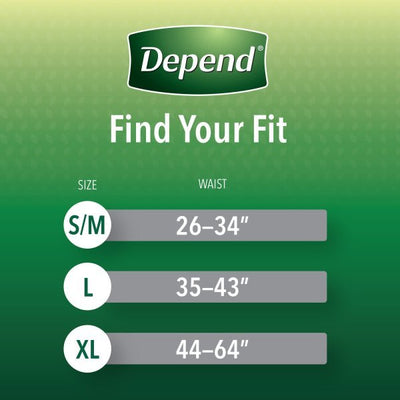 Depend Fit Flex Absorbent Underwear For Men - 1189141_CS - 6 Depend Fit Flex Absorbent Underwear For Men - 1189141_CS - 6
