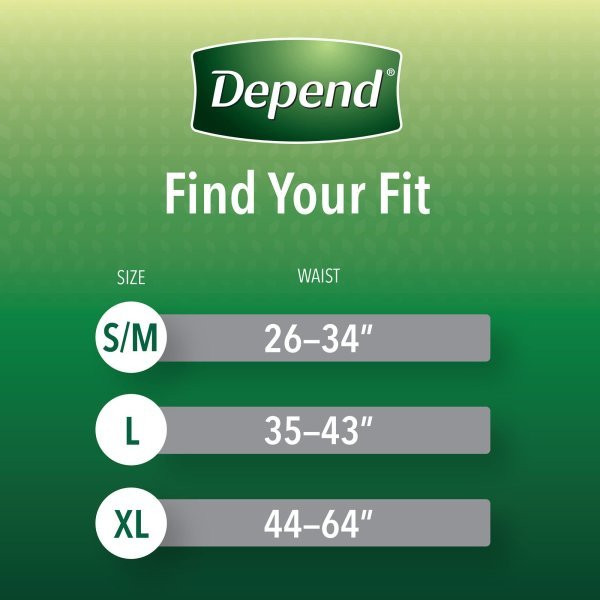 Depend Fit Flex Absorbent Underwear For Men - 1189141_CS - 6 Depend Fit Flex Absorbent Underwear For Men - 1189141_CS - 6