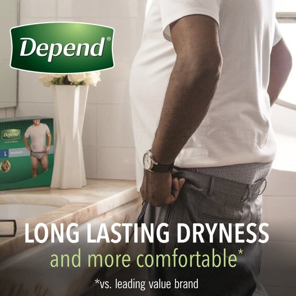 Depend Fit Flex Absorbent Underwear For Men - 1189141_CS - 7 Depend Fit Flex Absorbent Underwear For Men - 1189141_CS - 7