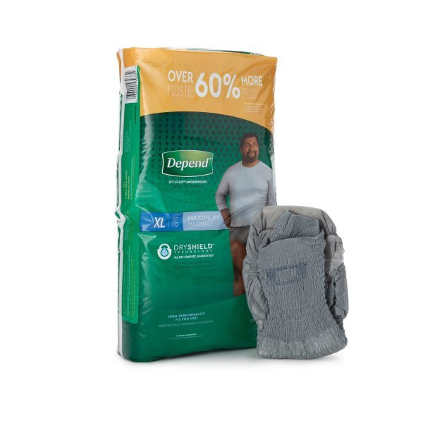 Depend Fit Flex Absorbent Underwear For Men - 1189141_CS - 11 Depend Fit Flex Absorbent Underwear For Men - 1189141_CS - 11