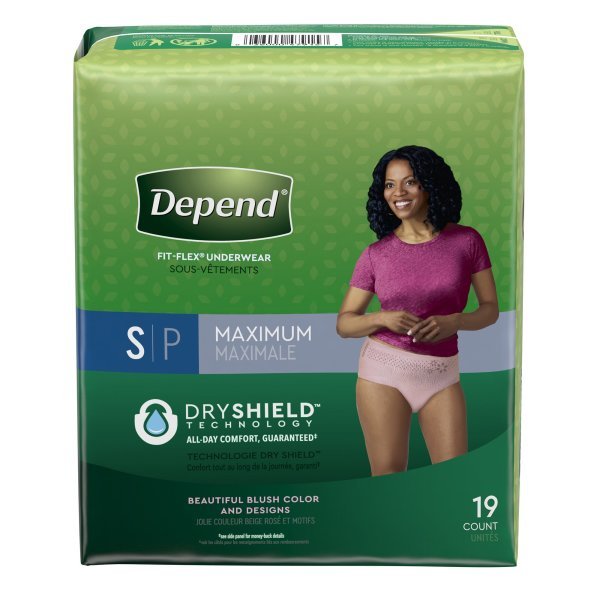 Depend Fresh Protection Underwear for Women - 1090304_CS - 1 Depend FIT-FLEX Absorbent Underwear for Women - 1090304_CS - 1