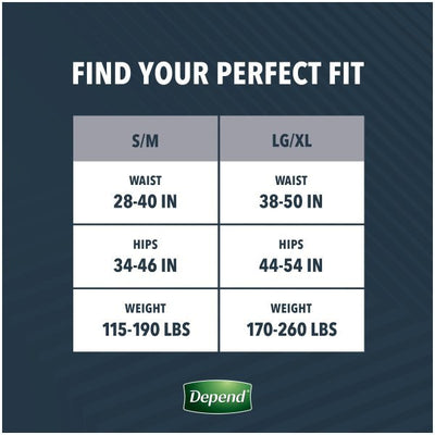 Depend Real Fit Maximum Absorbent Underwear for Men - 1132145_CS - 9 Depend Real Fit Maximum Absorbent Underwear for Men - 1132145_CS - 9