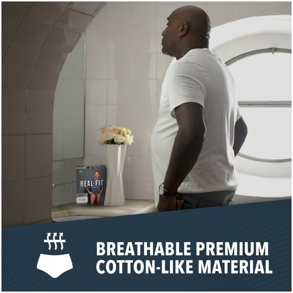 Depend Real Fit Maximum Absorbent Underwear for Men - 1132145_CS - 10 Depend Real Fit Maximum Absorbent Underwear for Men - 1132145_CS - 10
