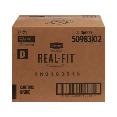 Depend Real Fit Maximum Absorbent Underwear for Men - 1160315_CS - 16 Depend Real Fit Maximum Absorbent Underwear for Men - 1160315_CS - 16