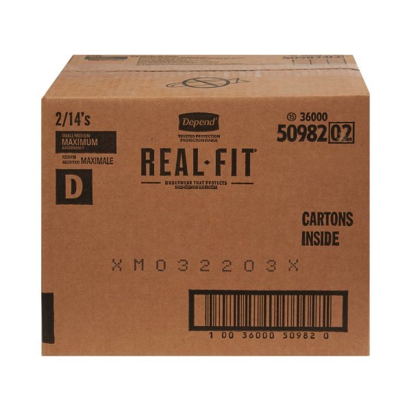 Depend Real Fit Maximum Absorbent Underwear for Men - 1160314_CS - 15 Depend Real Fit Maximum Absorbent Underwear for Men - 1160314_CS - 15