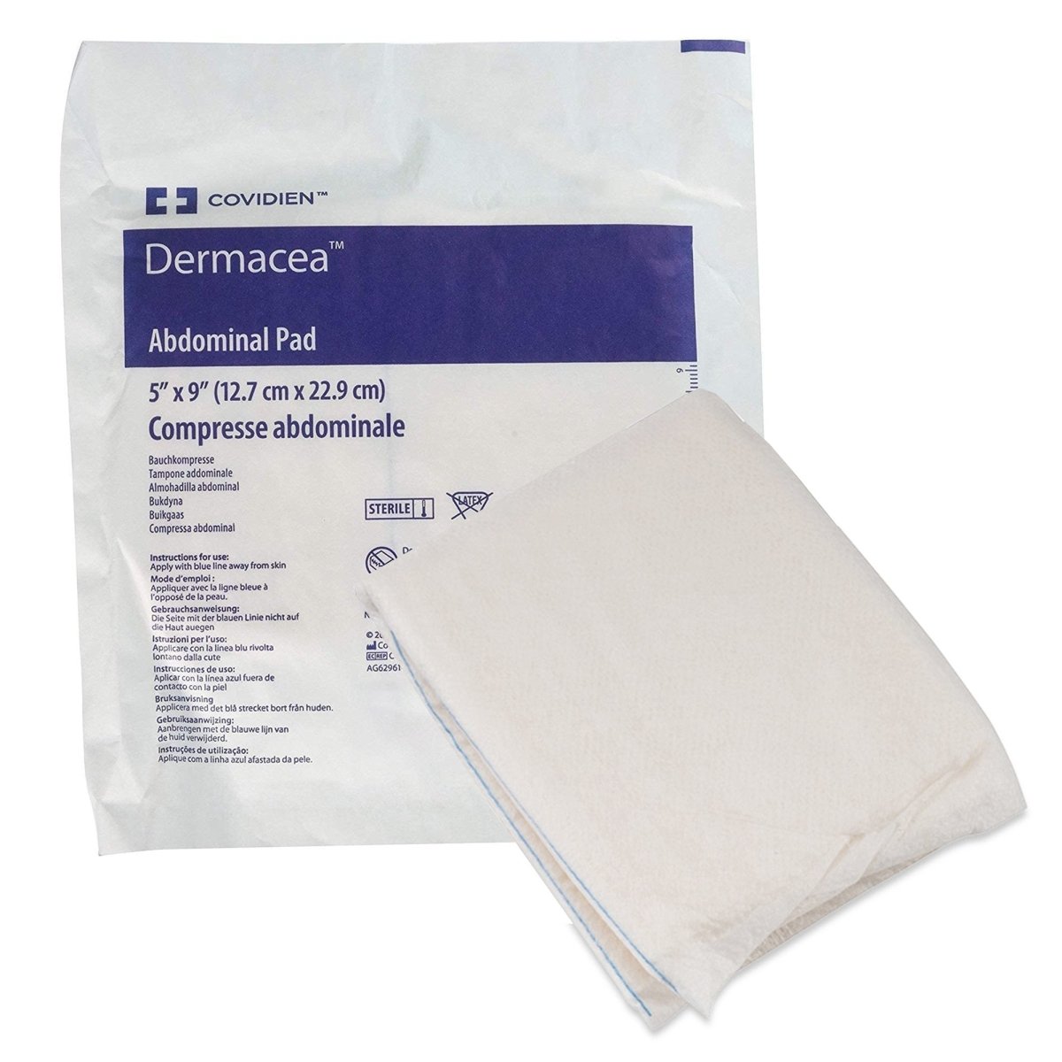 Dermacea ABDominal Pad - 566401_CS - 1 Dermacea ABDominal Pad - 566401_CS - 1