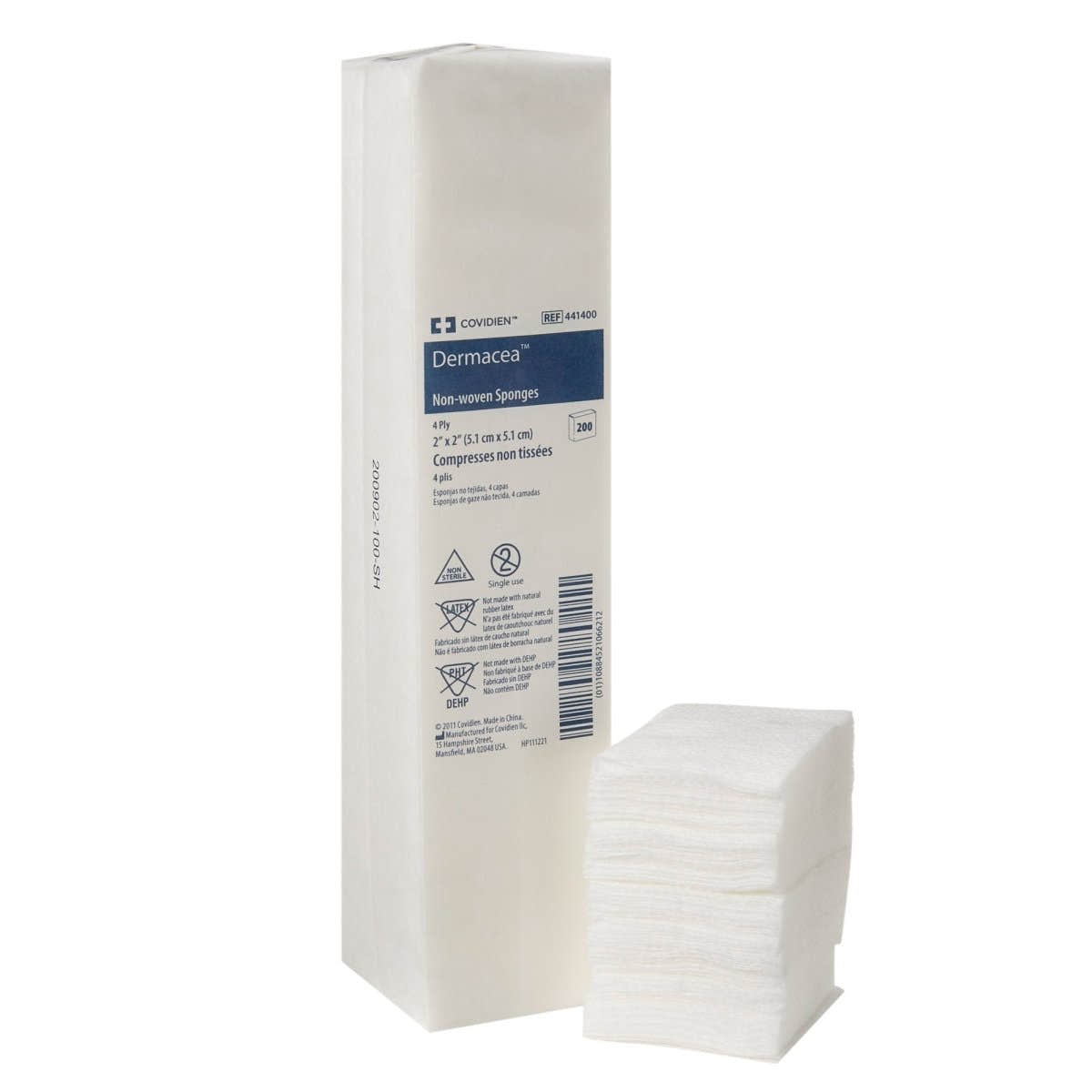 Dermacea Nonwoven Sponge - 516459_BG - 1 Dermacea Nonwoven Sponge - 516459_BG - 1
