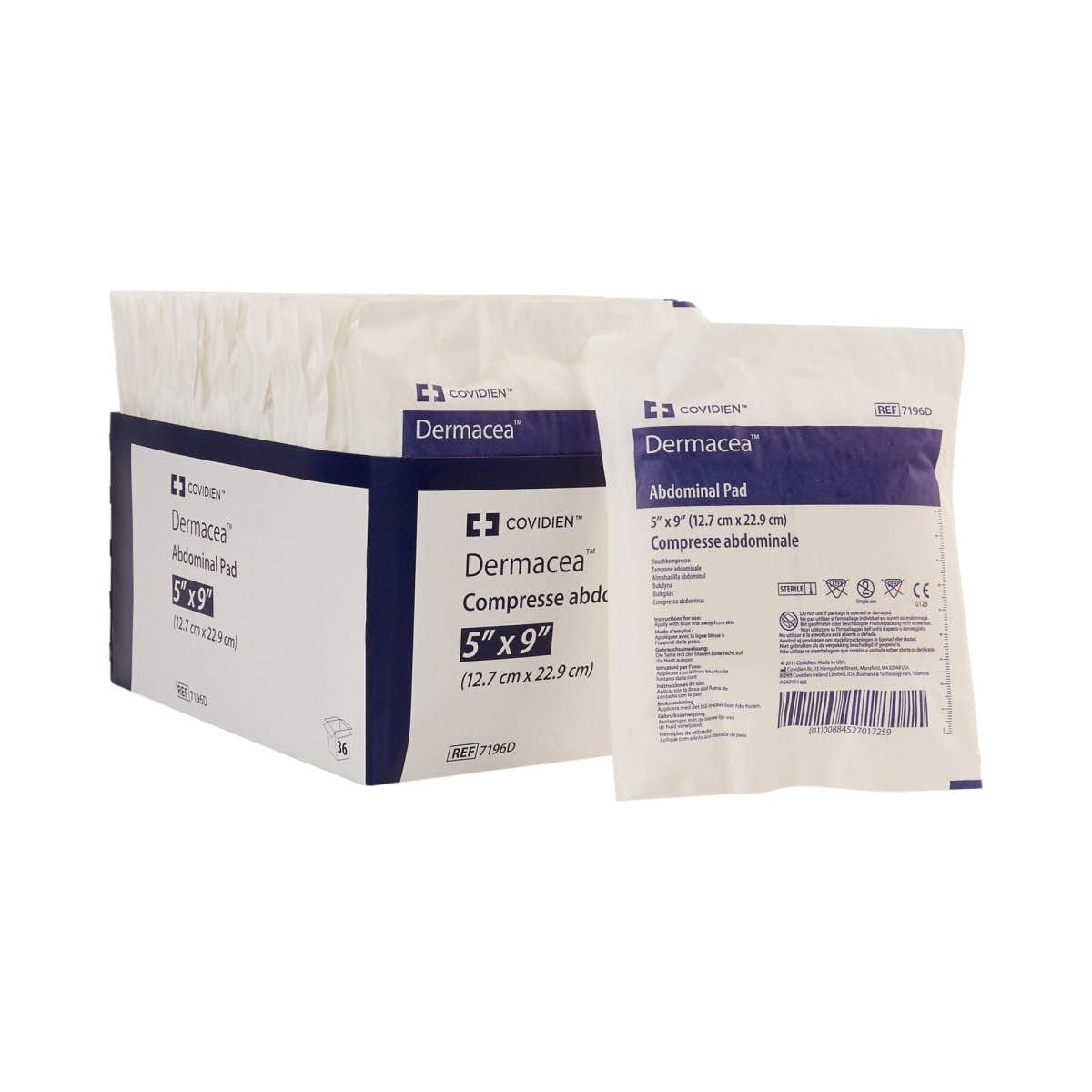 Dermacea Sterile ABDominal Pad - 566395_CS - 1 Dermacea Sterile ABDominal Pad - 566395_CS - 1