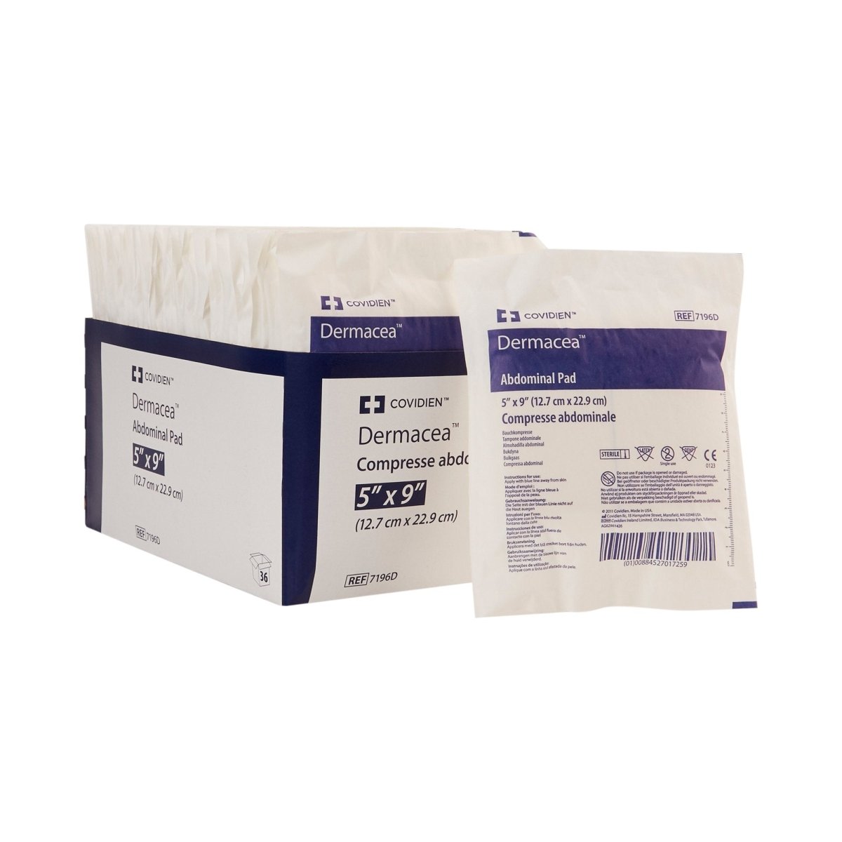 Dermacea Sterile ABDominal Pad - 566395_CS - 1 Dermacea Sterile ABDominal Pad - 566395_CS - 1
