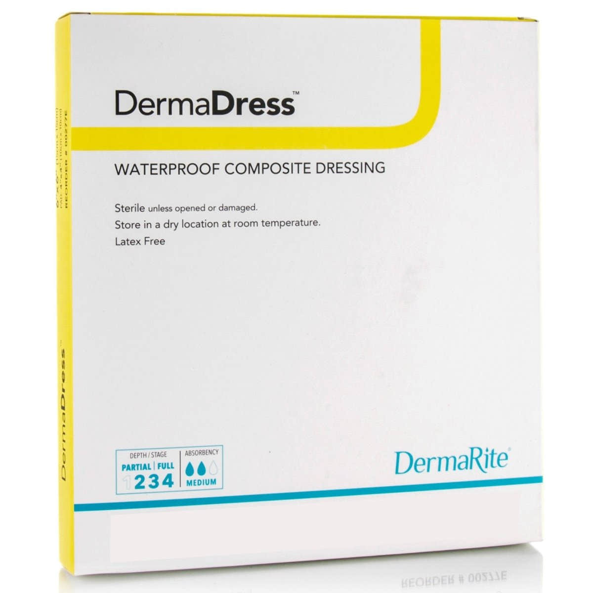 DermaDress Composite Dressing, 4 x 4 Inch - 584146_BX - 1 DermaDress Composite Dressing, 4 x 4 Inch - 584146_BX - 1