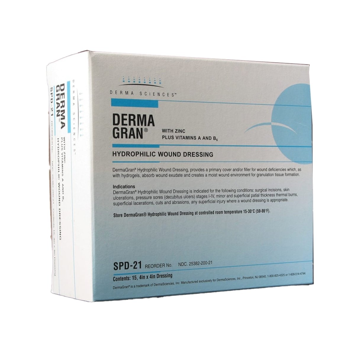 Dermagran B Impregnated Dressing, 4 x 4 Inch - 495506_BX - 1 Dermagran B Impregnated Dressing, 4 x 4 Inch - 495506_BX - 1