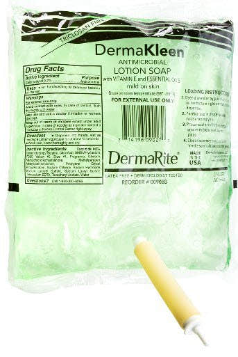 DermaKleen Antimicrobial Soap 1000 mL Dispenser Refill Bag - 442547_BX - 1 DermaKleen Antimicrobial Soap 1000 mL Dispenser Refill Bag - 442547_BX - 1