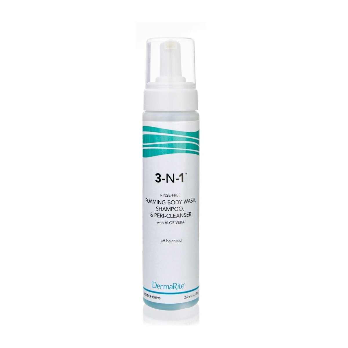DermaRite 3-N-1 Foaming Rinse Free Body Wash - 470148_EA - 1 DermaRite 3-N-1 Foaming Rinse Free Body Wash - 470148_EA - 1