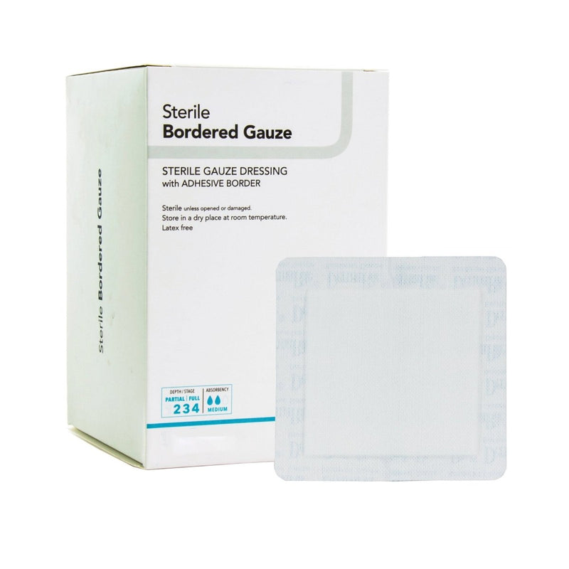 Dermarite Bordered Gauze Adhesive Dressing - 972459_BX - 2 Dermarite Bordered Gauze Adhesive Dressing - 972459_BX - 2
