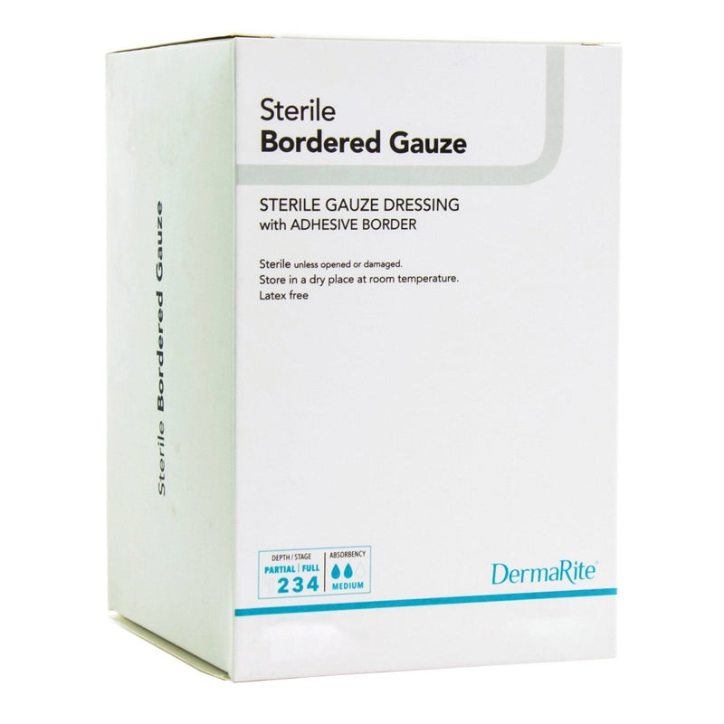 Dermarite Bordered Gauze Adhesive Dressing - 946445_BX - 6 Dermarite Bordered Gauze Adhesive Dressing - 946445_BX - 6