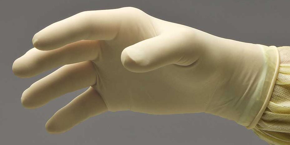 DermAssist Latex Standard Cuff Length Exam Glove, Natural - 1111162_BX - 1 DermAssist Latex Standard Cuff Length Exam Glove, Natural - 1111162_BX - 1