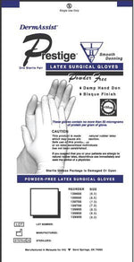 DermAssist Prestige DHD Latex Standard Cuff Length Surgical Glove, Ivory - 812532_BX - 1 DermAssist Prestige DHD Latex Standard Cuff Length Surgical Glove, Ivory - 812532_BX - 1