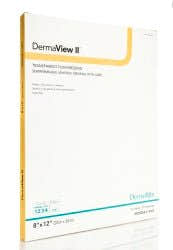 DermaView II Transparent Film Dressing with Border, 8 x 12 Inch - 946644_BX - 1 DermaView II Transparent Film Dressing with Border, 8 x 12 Inch - 946644_BX - 1