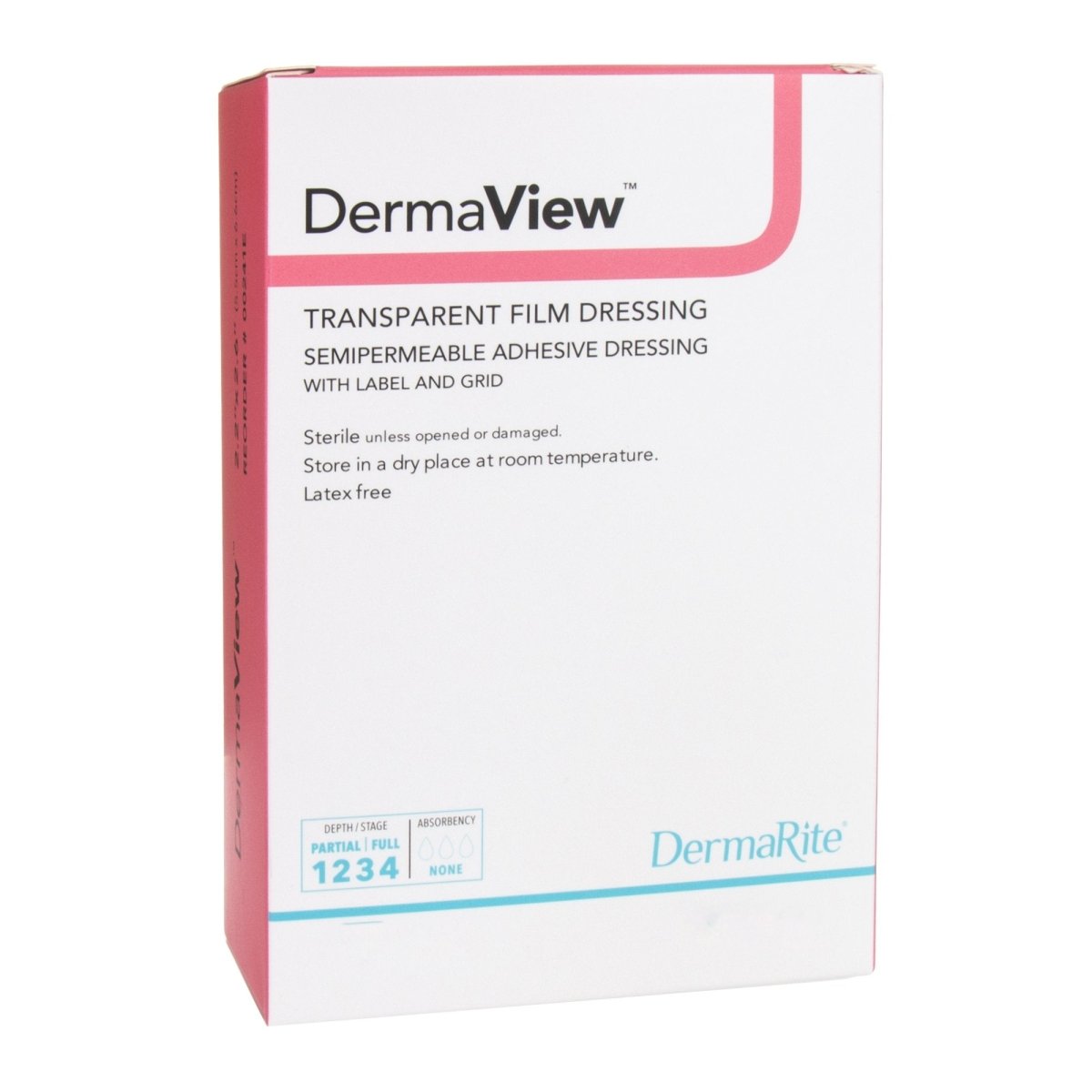 Dermaview Transparent Film Dressing - 670710_BX - 1 Dermaview Transparent Film Dressing - 670710_BX - 1