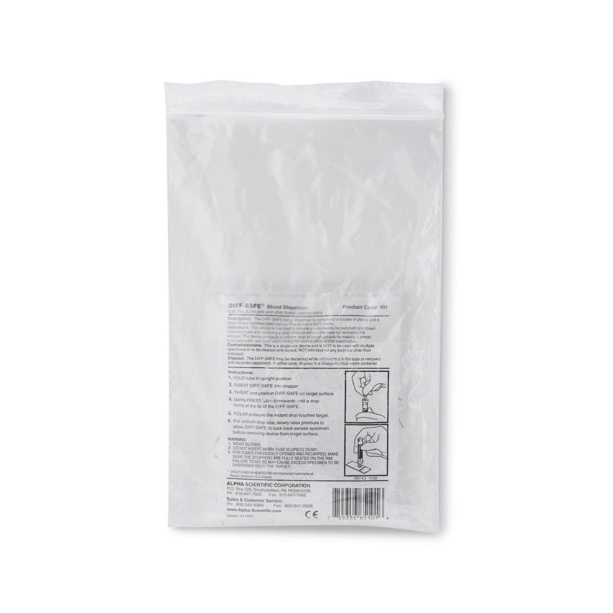 Diff Safe Blood Dispenser - 1010194_BG - 1 Diff Safe Blood Dispenser - 1010194_BG - 1