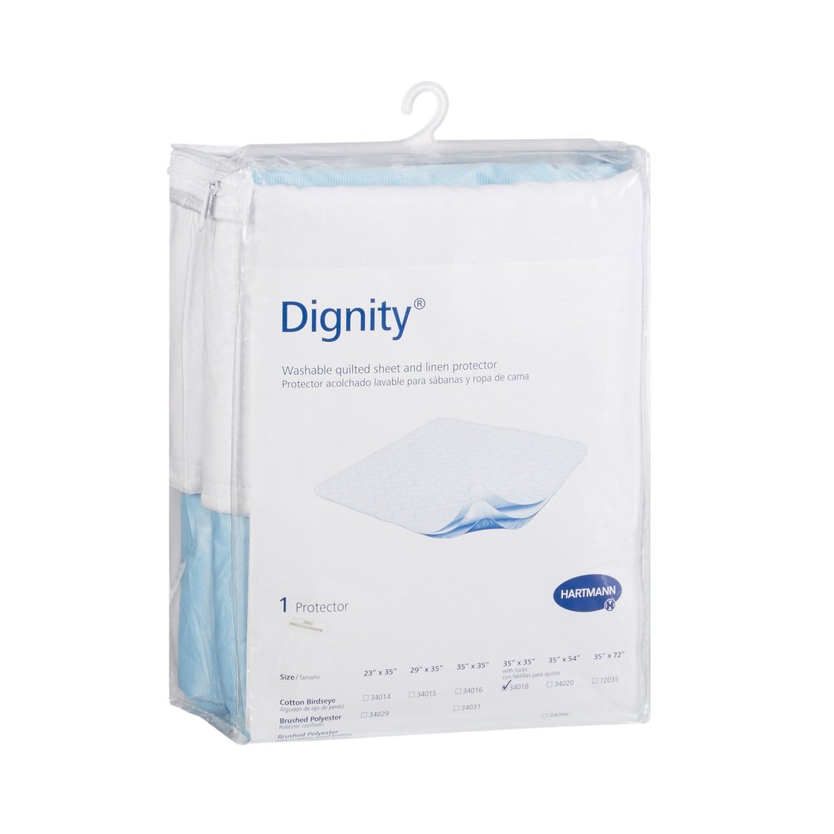 Dignity Washable Protectors Underpad with Tuckable Flaps, 35 x 35 Inch - 732272_EA - 1 Dignity Washable Protectors Underpad with Tuckable Flaps, 35 x 35 Inch - 732272_EA - 1