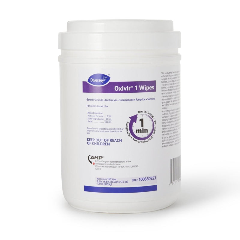 Diversey Oxivir 1 Surface Disinfectant Wipes, 160 count - 1048121_CS - 4 Diversey Oxivir 1 Surface Disinfectant Wipes, 160 count - 1048121_CS - 4