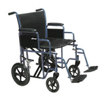 drive Bariatric Transport Chair, 20-Inch Seat Width - 652387_EA - 2 drive Bariatric Transport Chair, 20-Inch Seat Width - 652387_EA - 2