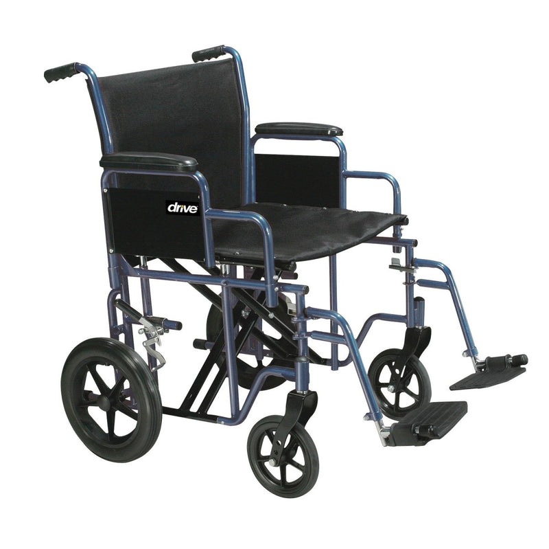 drive Bariatric Transport Chair, 20-Inch Seat Width - 652387_EA - 2 drive Bariatric Transport Chair, 20-Inch Seat Width - 652387_EA - 2